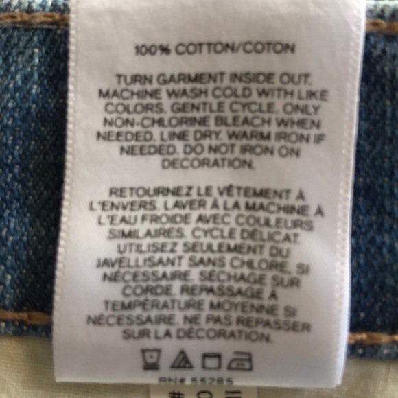 Express straight mini mid rise NWT - Picture 6 of 6